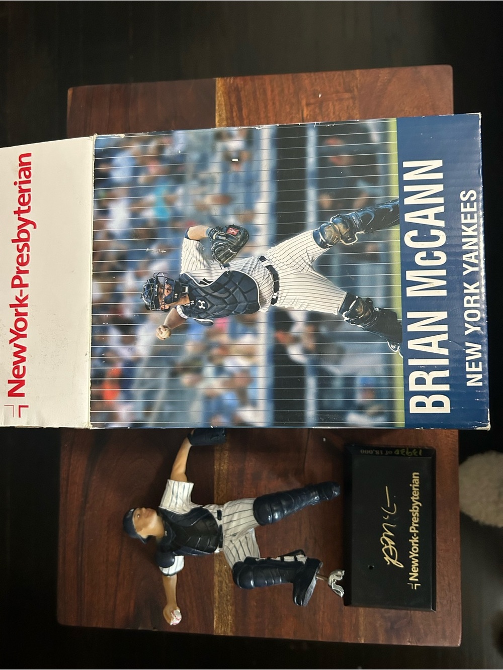 Brian McCann New York Yankees Catcher Figurine with Box - Navy & White 2016